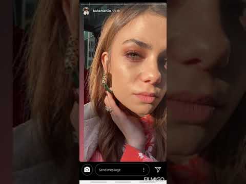 BAHAR ȘAHIN Instagram Story | Ceren | Zalim Istanbul