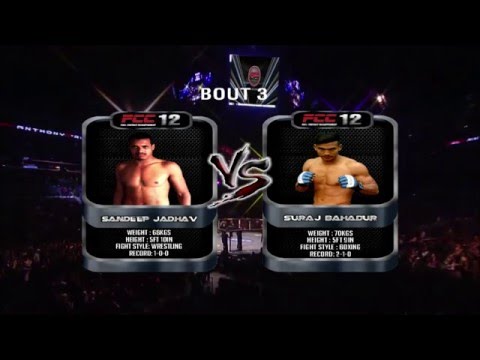 FCC 12 - Bout 3 - Sandeep Jadhav Vs Suraj Bahadur