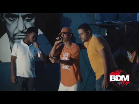 BDM La Ceiba 2017 - Fuego cruzado - Leo Figueroa vs Michael Halcls vs Fat Eddie