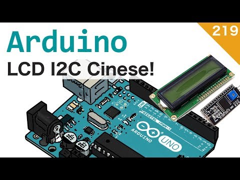 Chinese i2c LCD Display with Arduino - Video 219