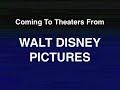 Coming To Theaters From Walt Disney Pictures Blue Background Bumper 1985 1988