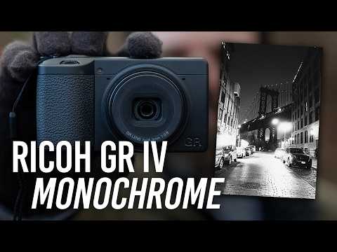 Ricoh GR IV Monochrome | First Impressions
