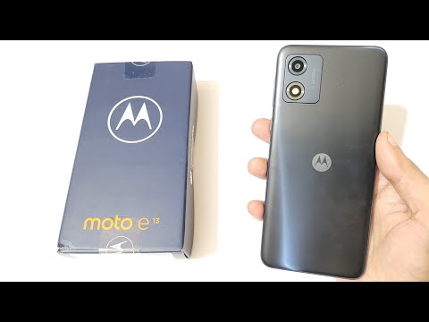 moto e13 Unboxing - 13MP Rear Camera + UNISOC T606 SoC & Great Looks