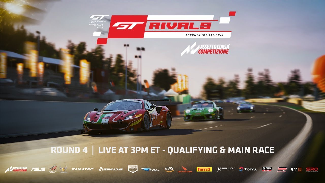 GT Rivals Esports – Round 4 @ Spa - GT World Challenge America 2020