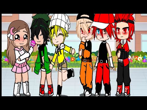 Personajes de mha cantando \hey ladies drop it down\//mi Au //meme//todobakudeku & kirikami//