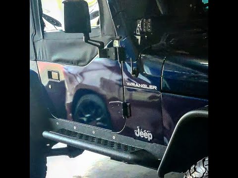 Jeep TJ Rock Slider Installation
