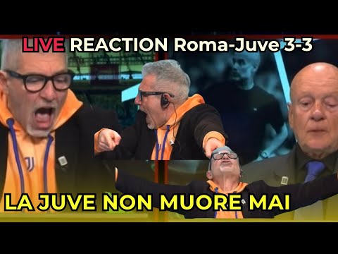 ROMA-JUVE 3-3 | CHICO NON SEGNA MAI.BOGA & SUPERTELEGATTONE. MARIO NON CI CREDE , IO SI 🫵