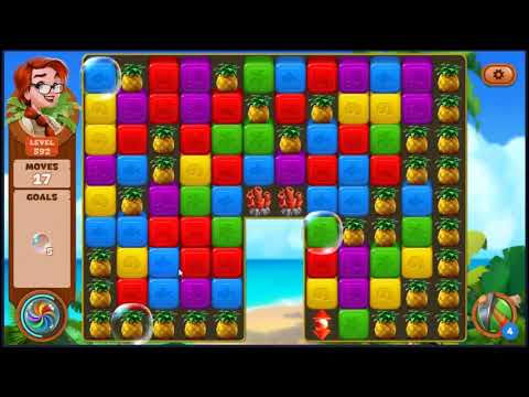 Lost Island Blast Adventure Level 592 - NO BOOSTERS 🏝️ | SKILLGAMING ✔️