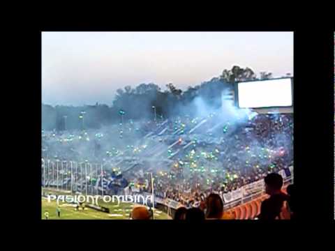 "Godoy Cruz vs Universidad de chile Copa Libertadores 2012 - hinchada" Barra: La Banda del Expreso &bull; Club: Godoy Cruz