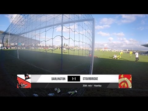 Darlington 1-1 Stourbridge - Evo-Stik Premier Division - 2015/16