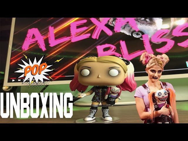 Vídeo relacionado con POP WWE: Alexa Bliss Funko Pop! Figura de vinilo (empaquetada con funda protectora compatible con Pop Box), multicolor, 3.75 pulgadas