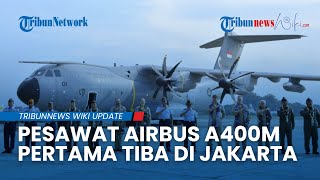 Airbus A400M Pertama Indonesia Tiba di Jakarta, Disambut Meriah TNI AU dan Jalani Ritual Sakral