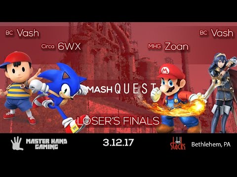 SmashQuest #1 - Circa 6WX + BC Uno vs. MHG Zoan + BC Vash - Loser's Finals