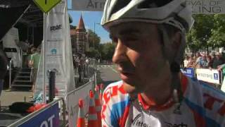 preview picture of video 'Armstrong Peugeot Festival of Cycling 2008'