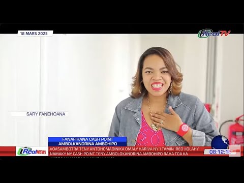 REAL NEWS / NY #VAOVAO MARINA MIVANTANA 18 MARTSA 2025 #Madagascar