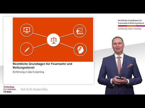 Einführung in das E-Learning Rechtliche Grundlagen für Feuerwehr und Rettungsdienst