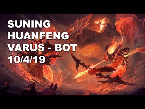 Suning huanfeng Bot Varus vs Kalista - KR Grandmaster Patch 10.8