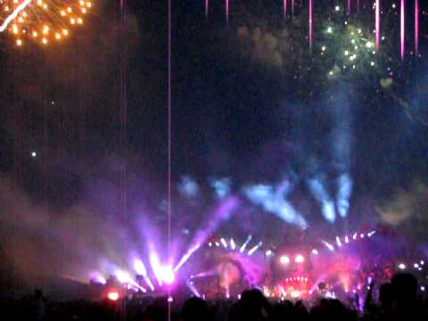 Faithless Sound System @ Tomorrowland 2011, Fireworks.