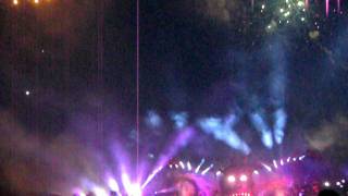 Faithless Sound System @ Tomorrowland 2011, Fireworks.