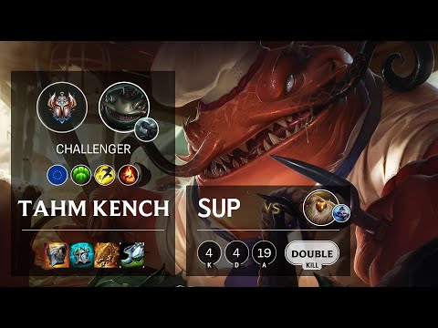 Tahm Kench Support vs Bard - EUW Challenger Patch 10.15