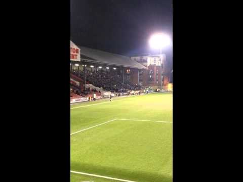 Leyton Orient 1-0 Portsmouth: Pompey Fans singing