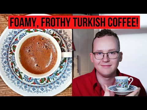 How to Make Turkish Coffee That's Actually Foamy and Frothy!