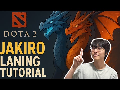 The Ultimate Jakiro Guide (Part 1): How to Dominate the Lane | DuBu Guide | Dota 2 7.39e