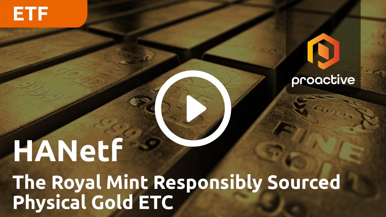 HANetf says Royal Mint Responsibly Sourced Physical Gold ETC now comprises over 50% recycled metal