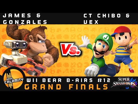 WBB #12 | CT Chibo & Vex (DK & ROB) vs James & Gonzales (Luigi & Ness) - Grand Finals - Doubles