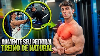 🔴O SEGREDO DO TREINO DE PEITO PARA NATURAIS - ALFREDO NETO PASSA DICAS