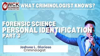 FS- PERSONAL IDENTIFICATION PART 3
