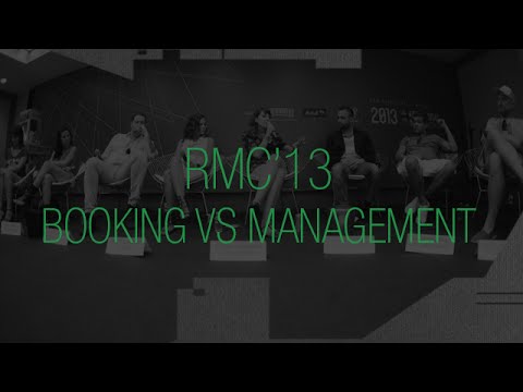RMC 2013 - Palestra : Booking vs Management