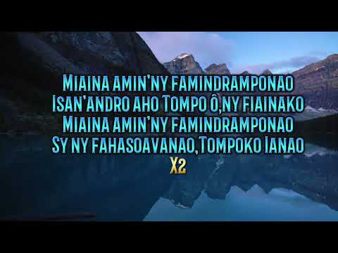 Mihaina aminny Famindramponao  Jocelyn Ranjarison  - KARAOKE