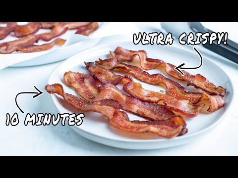 The BEST Air Fryer Bacon 🥓 (No Splatter, So Easy!)