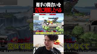 美しく完璧な間合い管理【スマブラSP】 #shorts