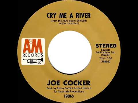 1970 HITS ARCHIVE: Cry Me A River - Joe Cocker (stereo 45)
