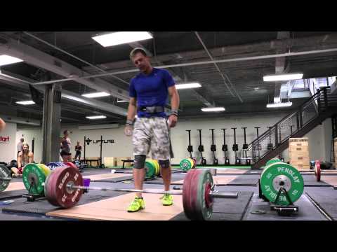 Andrew Park Heavy Clean and Jerk Session