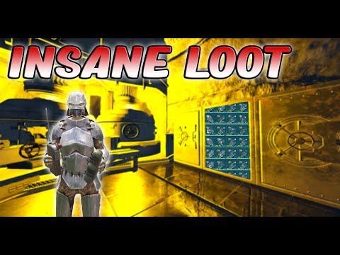 Raiding A Underwater Cave For INSANE Loot - Ark Survival Evolved