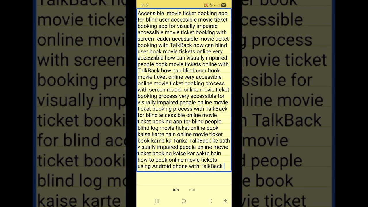 movie ticket online very accessible for blind Book My Show with screen reader ticket booking online