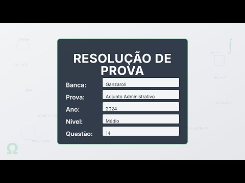 Questão 14 - Prova Adjunto Administrativo - Pref. Cumari - GO - 2024 (Médio)