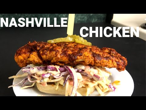 Ninja Foodi Nashville Chicken Sandwich-Deliciously Hot!