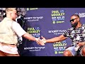 JAKE PAUL MAKES CRAZY TATTOO BET WITH TYRON WOODLEY; LOSER HAS TO GET NAME INKED ON BODY