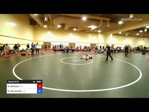 122 Lbs Round Of 32 - Bianca Johnson, Ascend Wrestling Academy Vs Bella Hernandez, Legends Of Gold