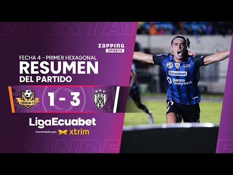Libertad 1 - 3 IDV / Fecha 4 - Primer Hexagonal  / Liga Ecuabet conectada por Xtrim