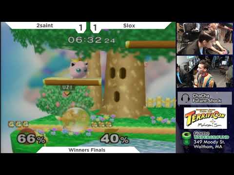 Mass Madness 28 SSBM - 2saint (Jigglypuff) vs. Slox (Fox) - Melee WF