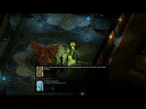 Pillars of Eternity 2 (Good) - Path of the Damned - Bounty on Diccila