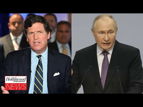 Tucker Carlson Confirms He Is Interviewing Russian President Vladimir Putin | THR News