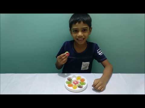 learnning colours with  yummy jelly chocolate II Mubin & Mahmud toys review.