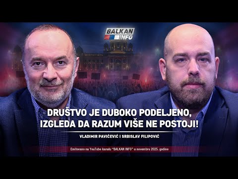 AKTUELNO: Pavićević i Filipović – Društvo je duboko podeljeno, razum više ne postoji! (1.11.2025)