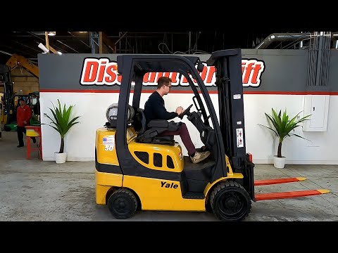 YALE GLC060VX 6,000lb LP (Propane) #523D - Forklift for Sale